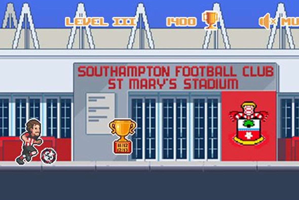Southampton FC unveils 2020/21 kits with launch of retro video game