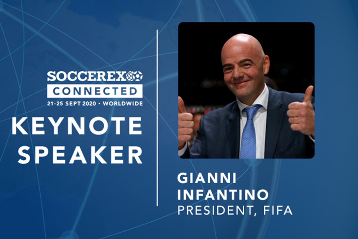 Soccerex welcomes Gianni Infantino to Soccerex Connected