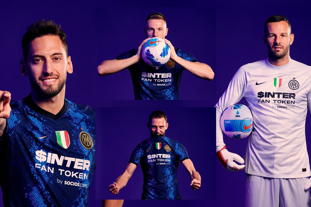 Inter change kit sponsor for first time in 26 years