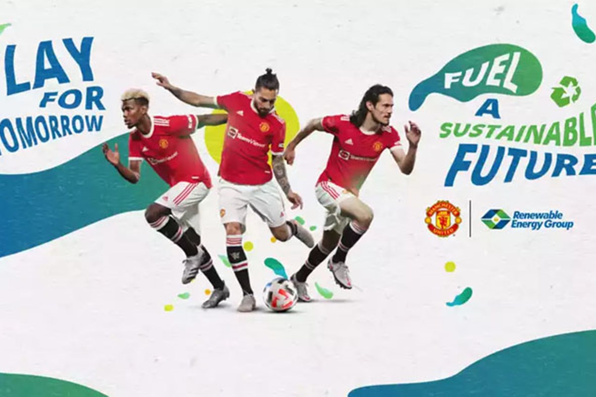 Manchester United teams up with Renewable Energy Group