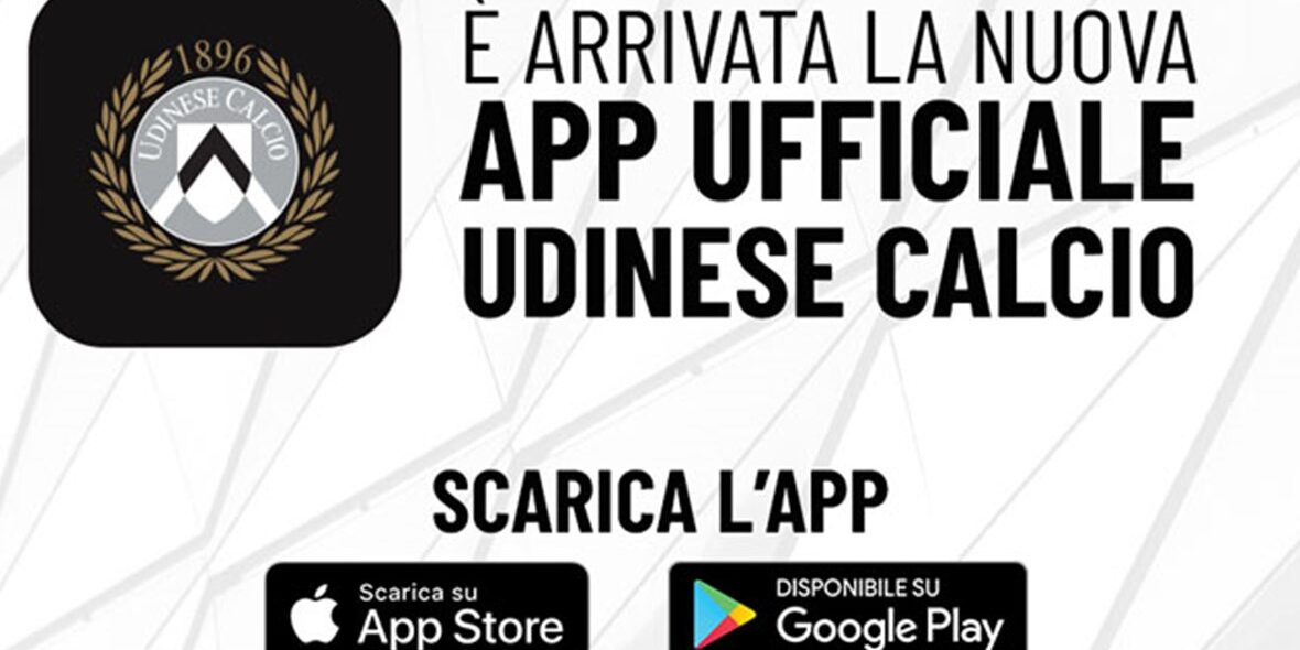 Udinese Calcio have launched an official app