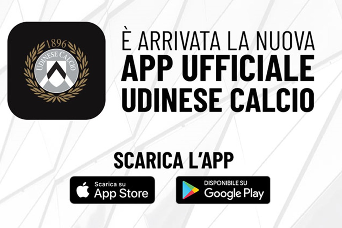 Udinese Calcio have launched an official app