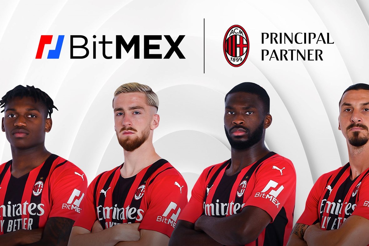 BITMEX JOINS AC MILAN AS FIRST-EVER SLEEVE PARTNER