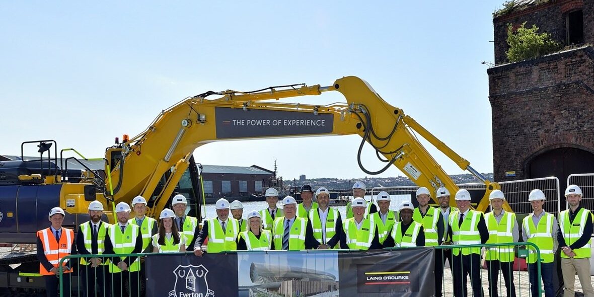 EVERTON BREAKS GROUND ON NEW STADIUM PROJECT