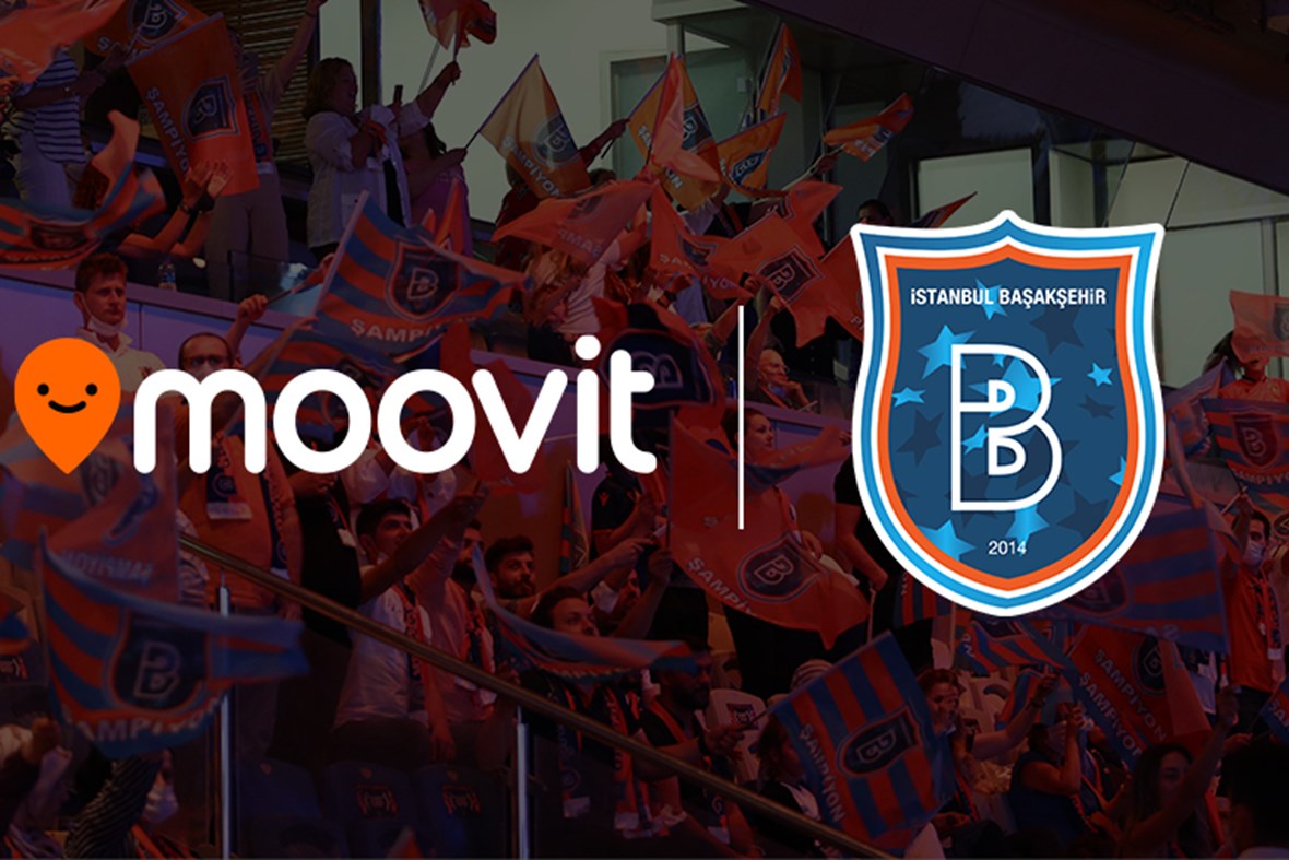 Moovit Unveiled as new İstanbul Başakşehir FK Global Mobility Partner