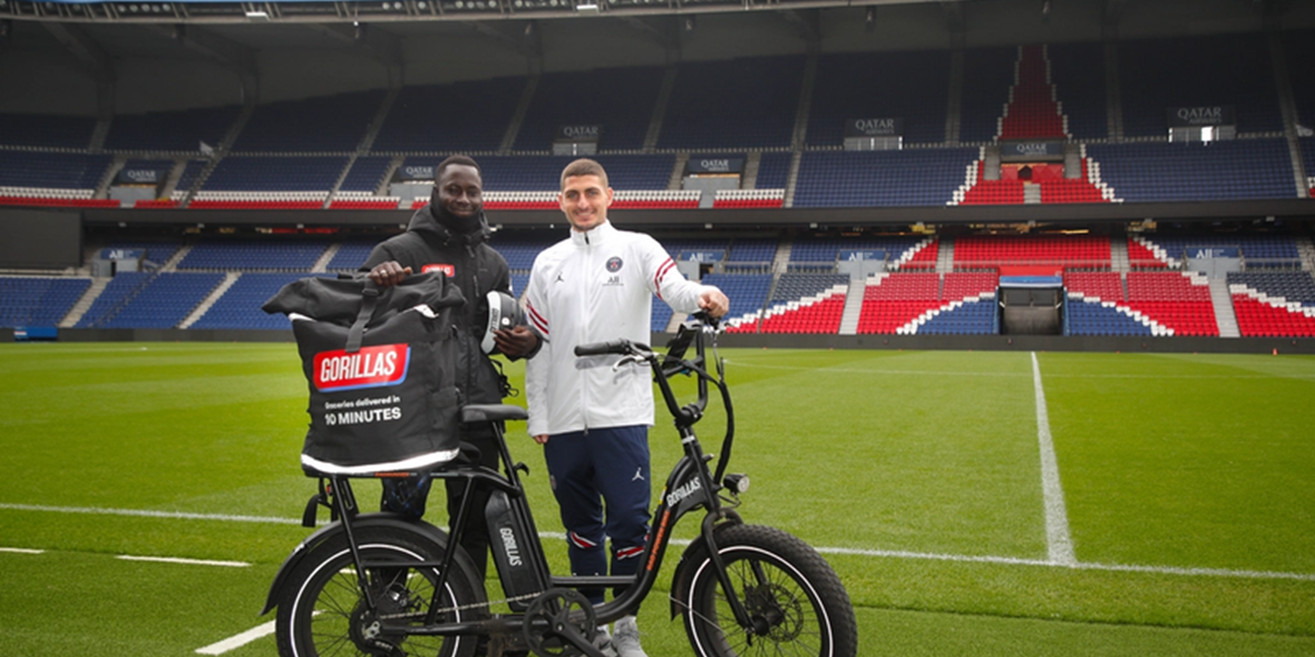 Gorillas and PSG announce Grocery and Delivery Partnership