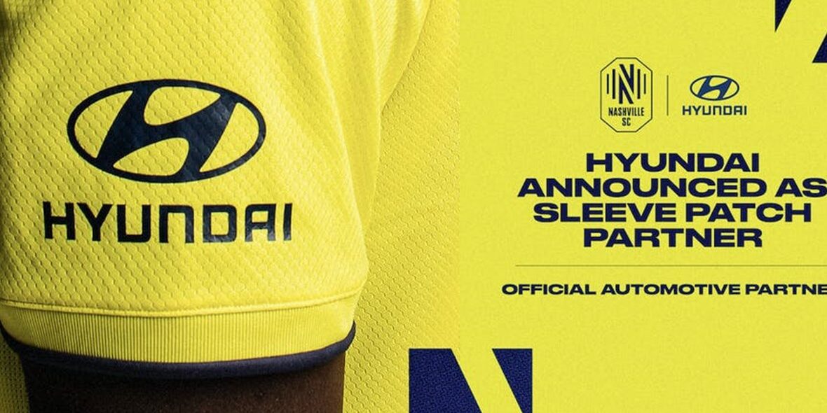 Nashville Soccer Club Inks Hyundai as its Sleeve Patch Partner And a Founding Partner