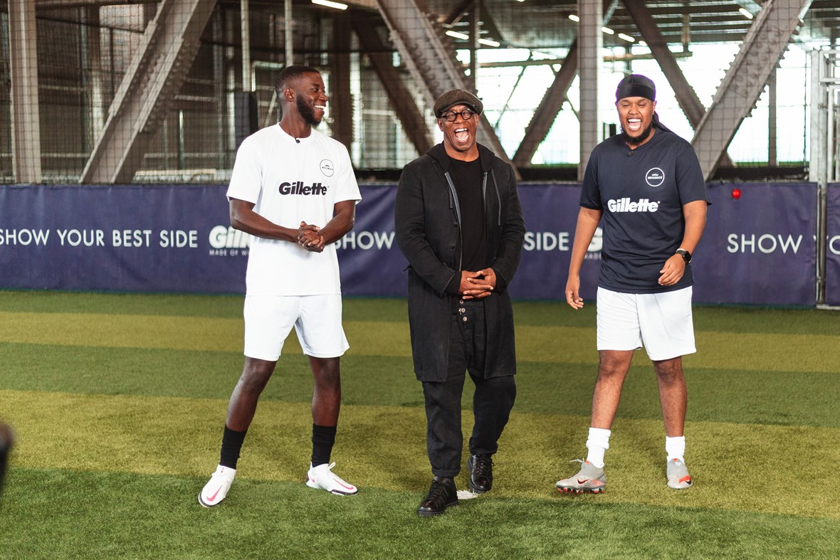 Ian Wright challenges YouTube sensations Chunkz and Harry Pinero to grow a Mo to mark the 10th year of Gillette’s partnership with Movember in #WrightysMoChallenge