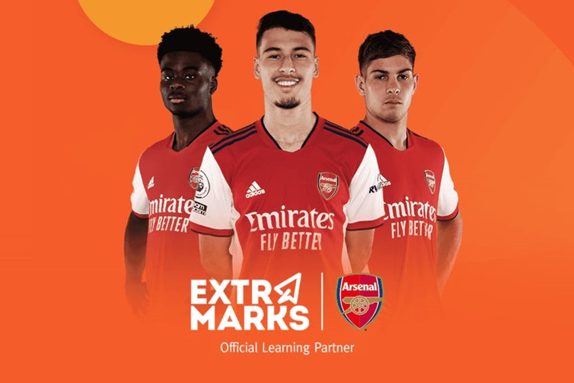 Arsenal scores regional partnership with Indian education firm Extramarks