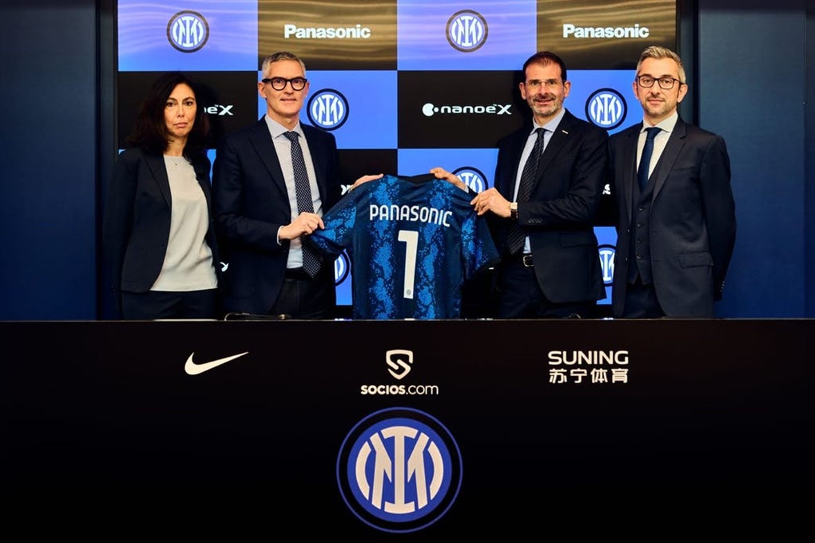 PANASONIC BECOMES FC INTERNAZIONALE MILANO’S OFFICIAL AIR QUALITY PARTNER