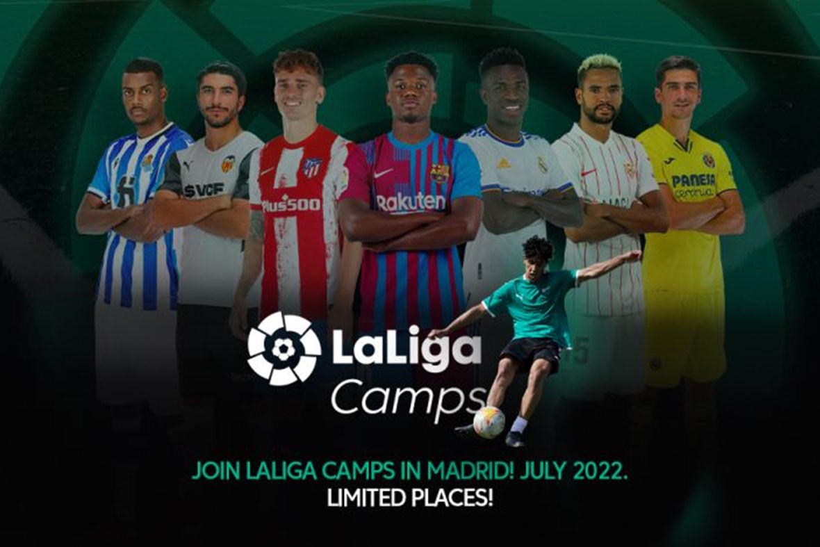 LaLiga Camps is established in Spain: a commitment to grassroots football & education at the Centro ESC Madrid
