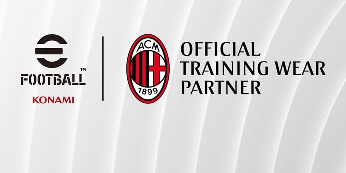KONAMI BECOMES AC MILAN’S FIRST-EVER OFFICIAL TRAINING WEAR PARTNER
