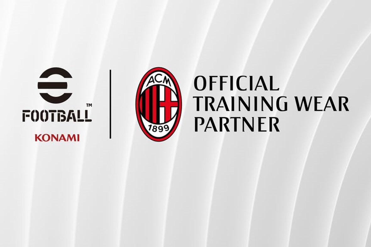 KONAMI BECOMES AC MILAN’S FIRST-EVER OFFICIAL TRAINING WEAR PARTNER
