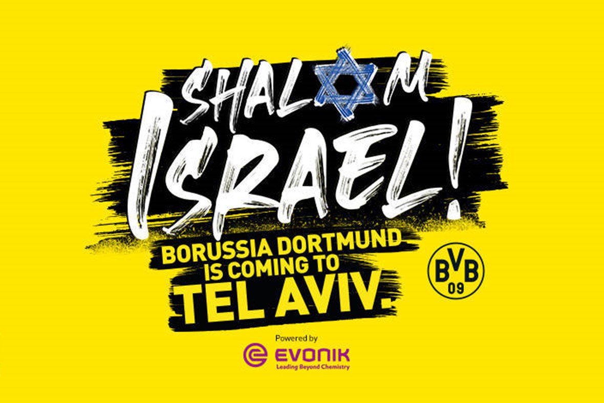 Borussia Dortmund is coming to Tel Aviv