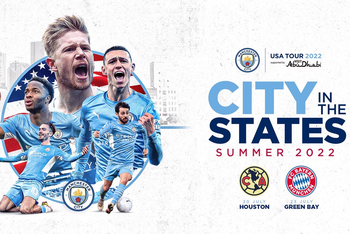 Manchester City to face Bayern Munich in Green Bay this Summer