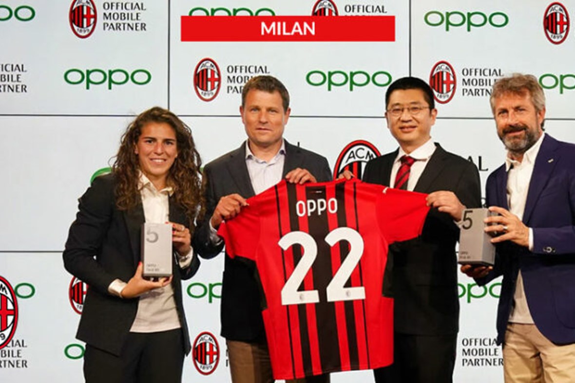AC Milan & OPPO Italia Join Forces To Promote Female Empowerment