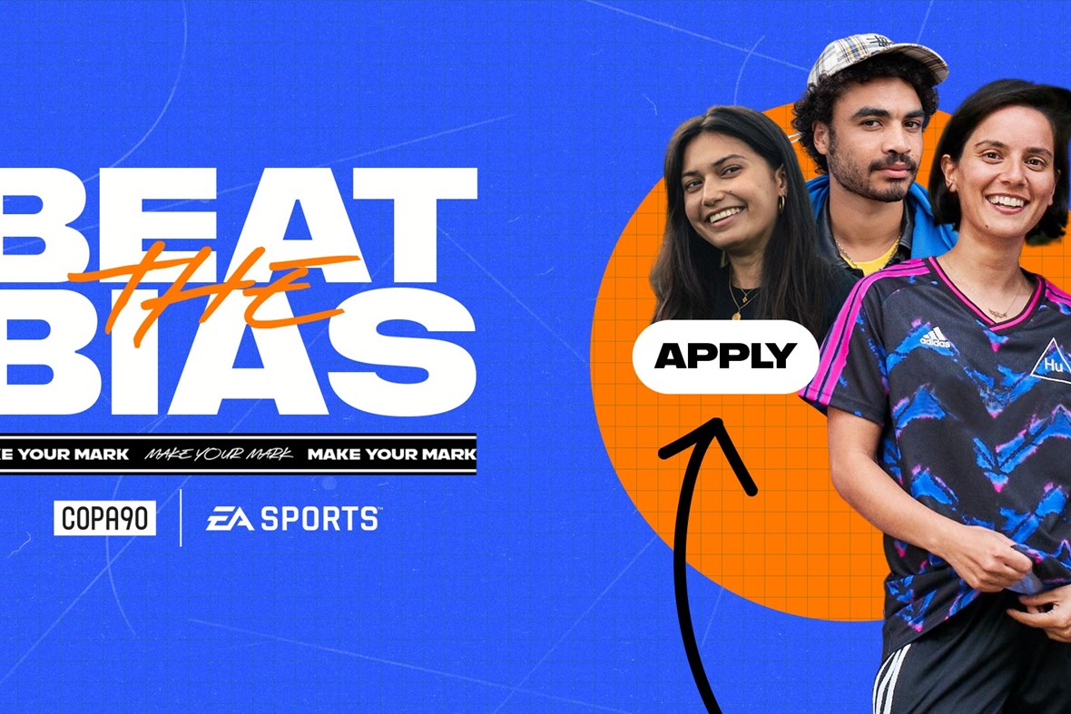 BEAT THE BIAS INTERNSHIP PROGRAMME RETURNS WITH EA SPORTS AND COPA90