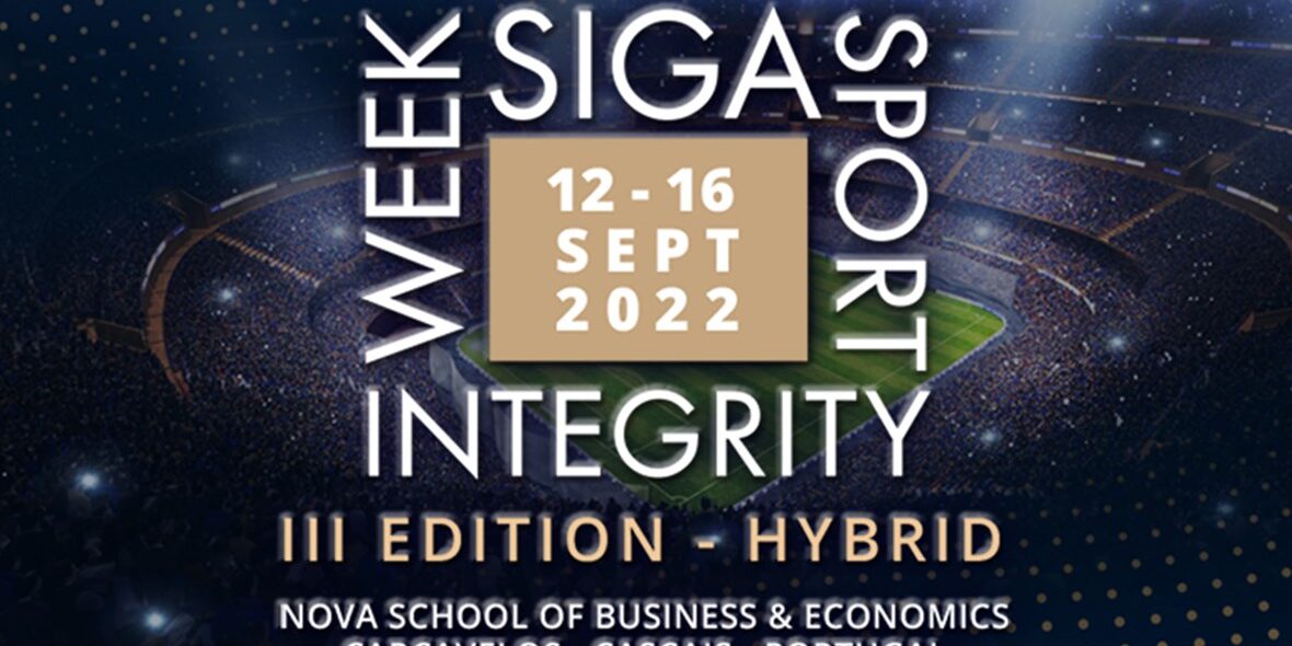 SIGA INVITES SPORTS INDUSTRY TO HOST DIGITAL SESSIONS DURING SPORT INTEGRITY WEEK 2022